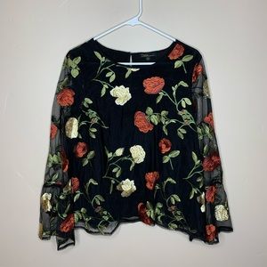 Dalia Embroidered Top